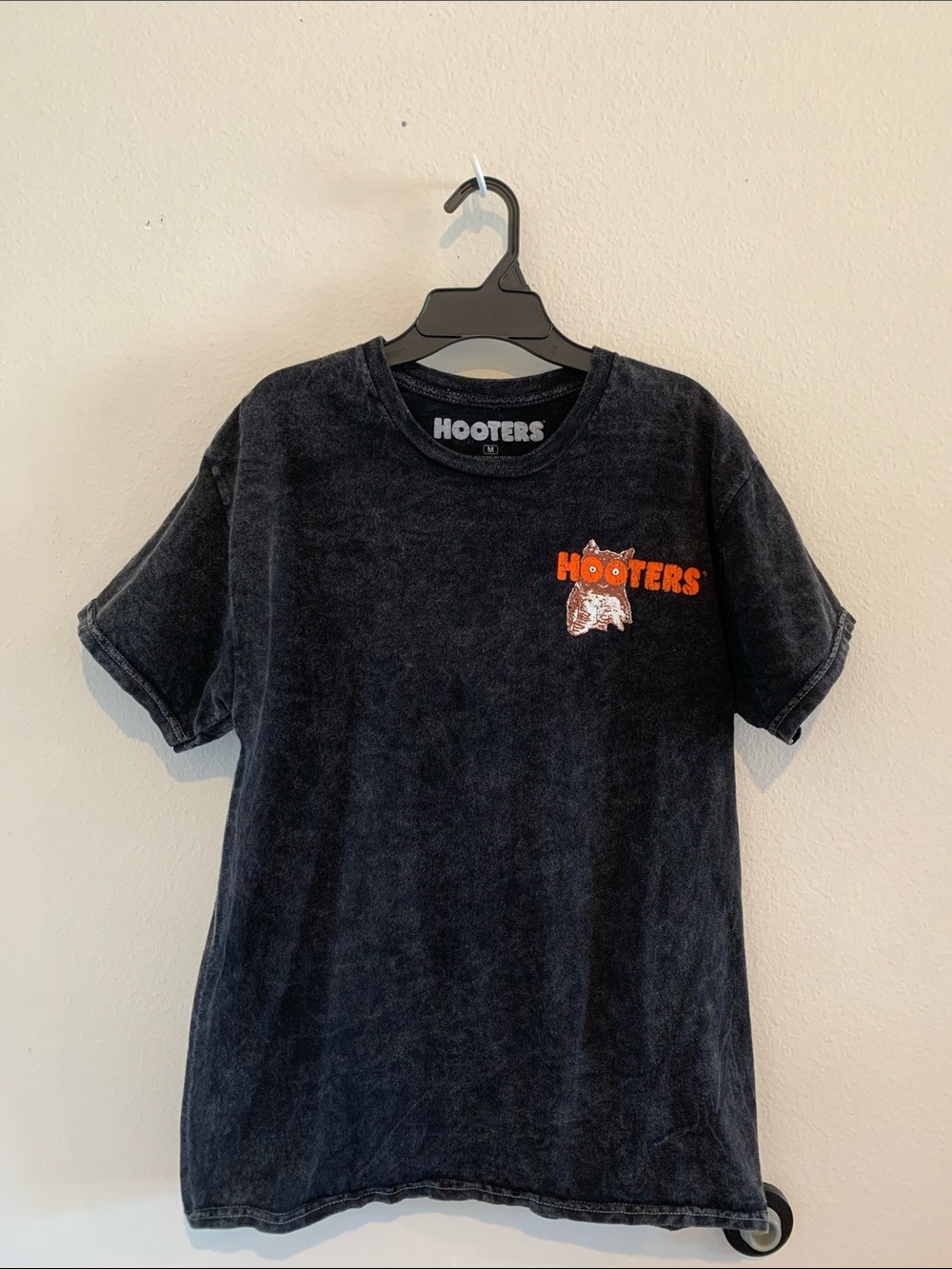Hooters Tee Shirt with Short Sleeves.  Clearwater FL 100% Cotton